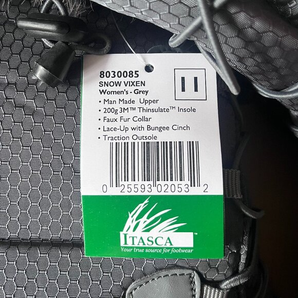 JBU by Jambu Snow Vixen Grey Boots - Picture 3 of 3